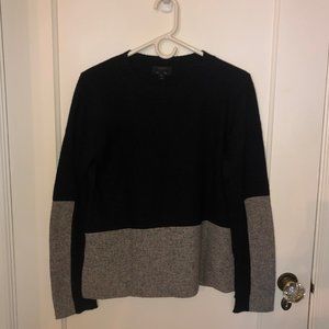 J Crew Cashmere Color Black Sweater